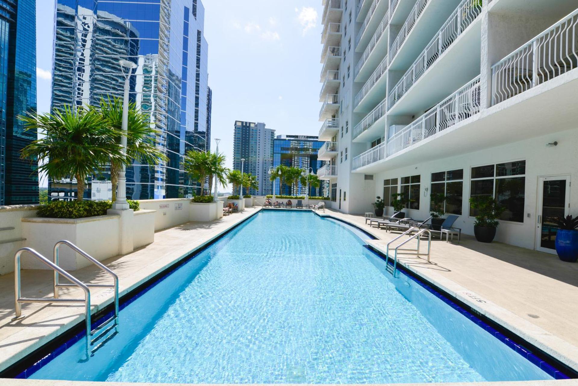 Amazing 3 Bedroom Condo At Brickell With Pool Miami Exterior foto